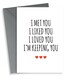 image 1 of Cute Typography Valentine's Day Card