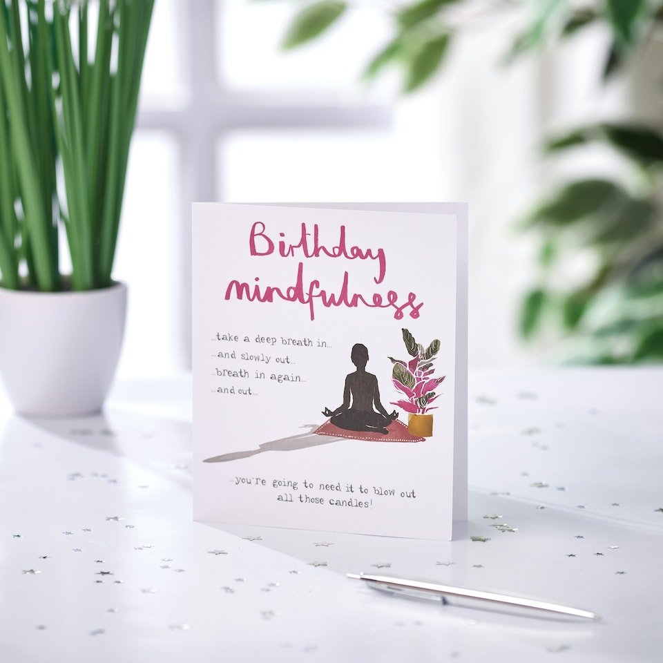 image 1 of Humour Birthday - Yoga Birthday Mindfulness