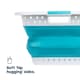 image 6 of Foldaway Laundry Basket Turquoise