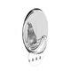 image 1 of Securit Chrome Oval Stick On Hook - Chrome - 110mm x 55mm