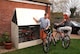 image 4 of Trimetals Bike Storage Shed - Fits up to 3 Adult Bikes | Cream