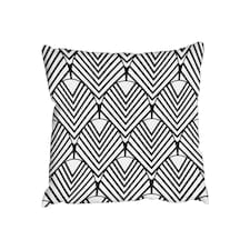 Cushions - Black Geometric Decoration (Cushion)