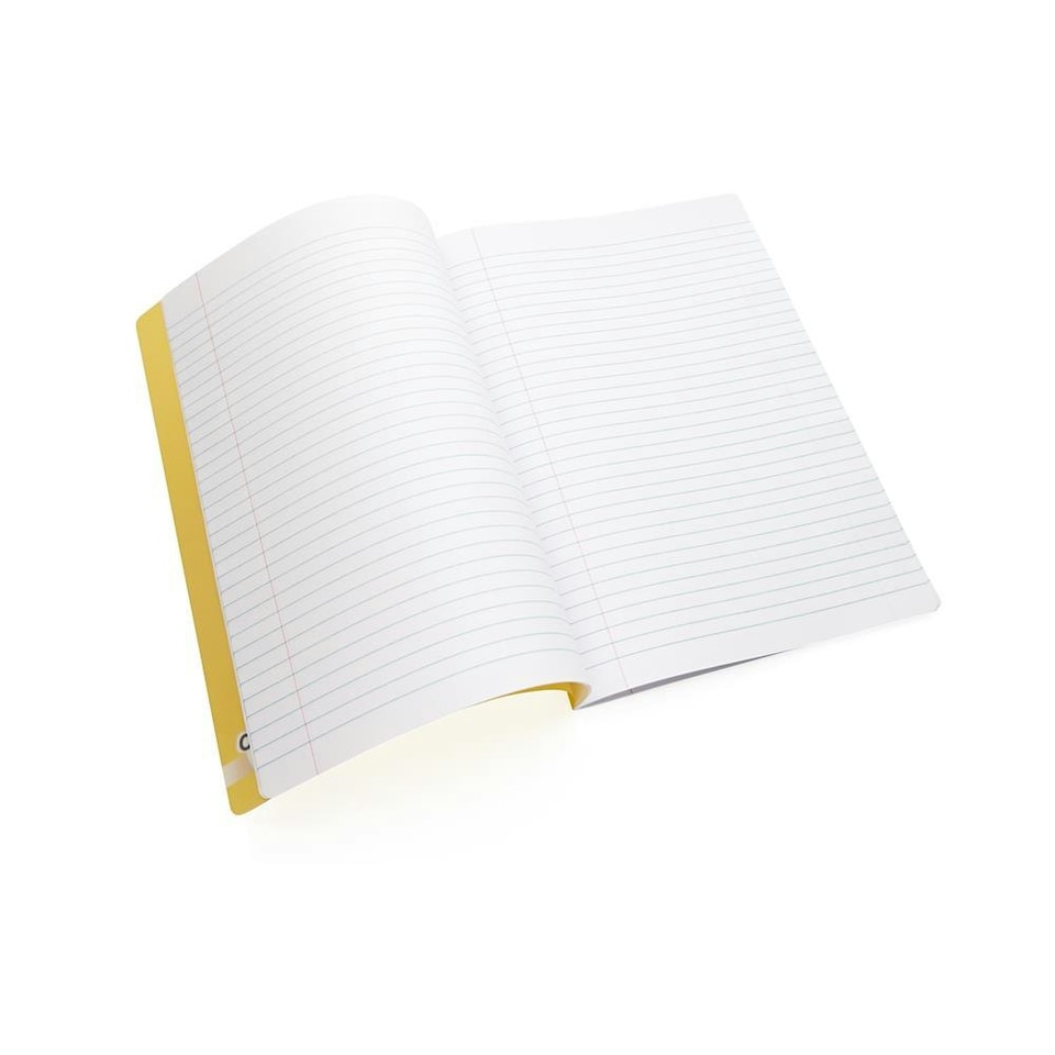 image 1 of A4 120 Pages Sunshine Yellow Durable Cover Manuscript Book by Premto