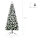 image 7 of HOMCOM 6FT Artificial Christmas Tree Xmas Indoor Decoration w/ Pinecone