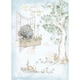 image 1 of Bear On Swing 'Just To Say' Thoughtful Blank Greeting Card