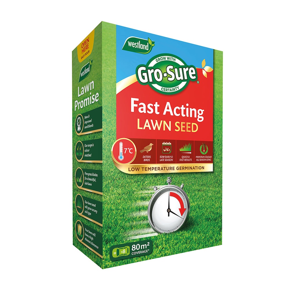 image 1 of Gro-Sure Fast Acting Lawn Seed 50sqm