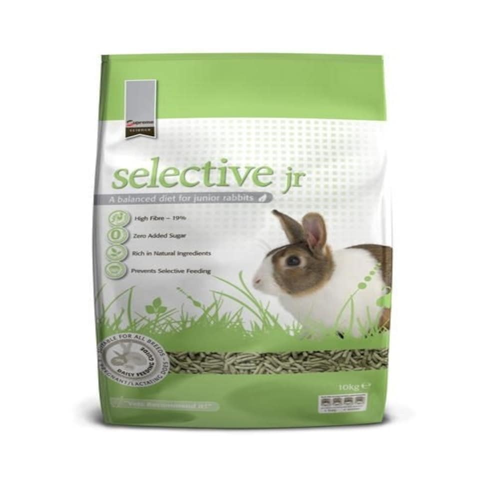 Supreme Science Selective Jnr Rabbit With Spinach 10kg