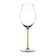 image 1 of Riedel Hand Made Fatto A Mano Champagne Wine Glass Yellow
