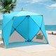 image 3 of Gr8 Garden Blue Pop Up Family Beach Tent Sun Shade Camping Shelter 3-4 Person UPF50+ UV