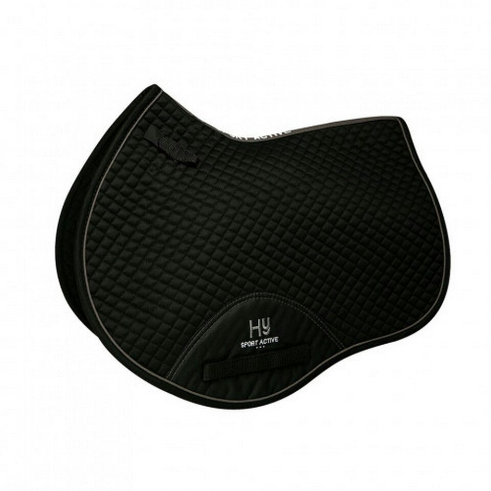 Hy Sport Active Close Contact Horse Saddlepad - Black - Pony/Cob