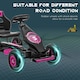 image 4 of HOMCOM Children Pedal Go Kart w/ Adjustable Seat, Rubber Wheels, Brake - Pink