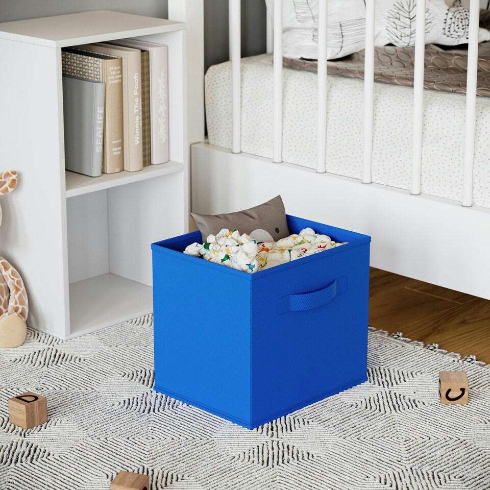 image 1 of Collapsible Non-Woven Storage Box - M Yellow | 0