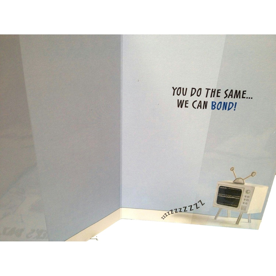 image 1 of Couch Potato Funny Dad Father's Day Greetings Card