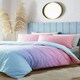 image 2 of Rainbow Ombre Duvet Cover Set - King - Multi