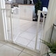 image 8 of Safetots Curved Top Safety Gate, 71cm - 80cm, Matt White, Pressure Fit Stair Gate