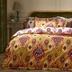 image 2 of Paoletti Dawson Ikat Reversible King Duvet Cover Set