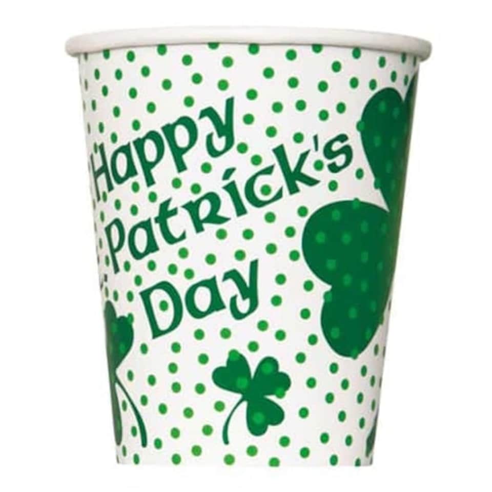 Lucky Shamrock Paper Cup 270ml