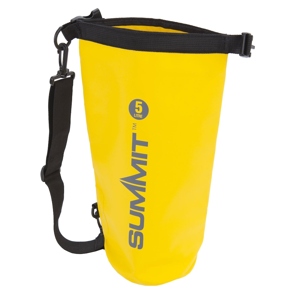 image 1 of PMS Summit Floating 5L Dry Bag - 100% Waterproof, Yellow
