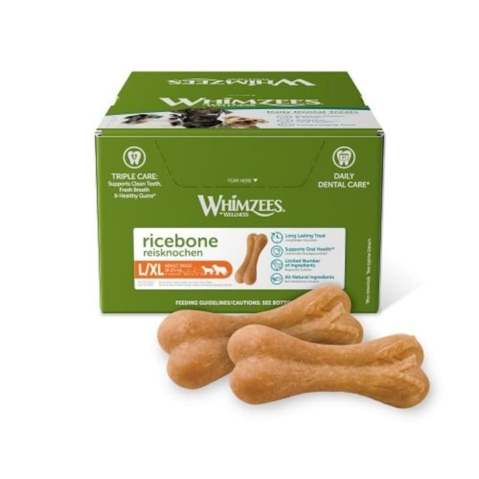 Whimzees Rice Bone Large (Pack of 23)