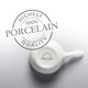 image 5 of Wm Bartleet & Sons Porcelain Mini Serving Dish with Handle, Set of 4 | White