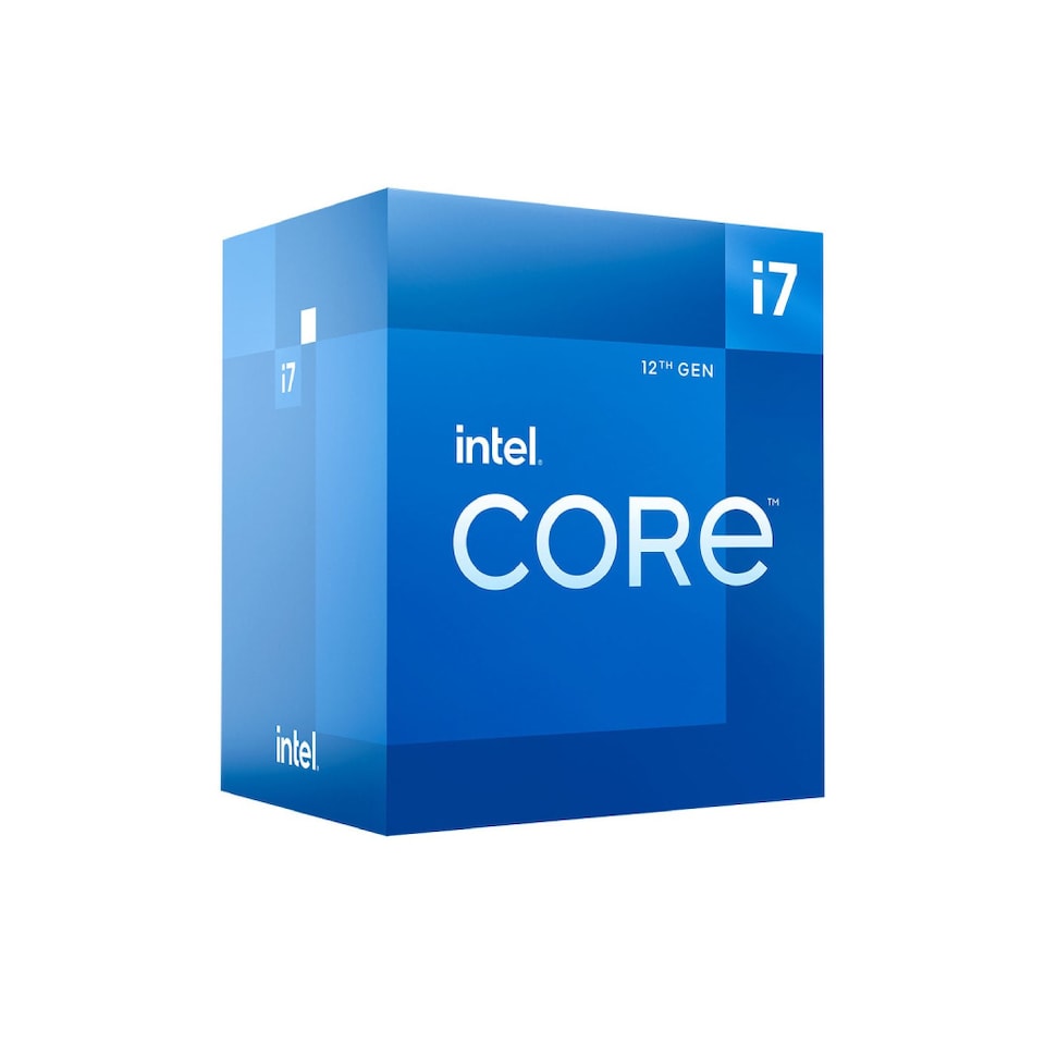 image 1 of Intel Core i7-12700 Alder Lake LGA 1700 25MB Smart Cache Processor