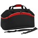 image 2 of BagBase Teamwear Sport Holdall / Duffle Bag (54 Litres) - Black/ Graphite Grey/ White - One Size