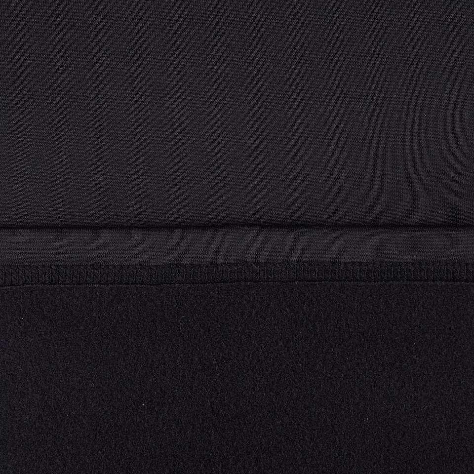 image 1 of Decathlon Men’s Long Sleeve Fleece Top Surf 900 - Black