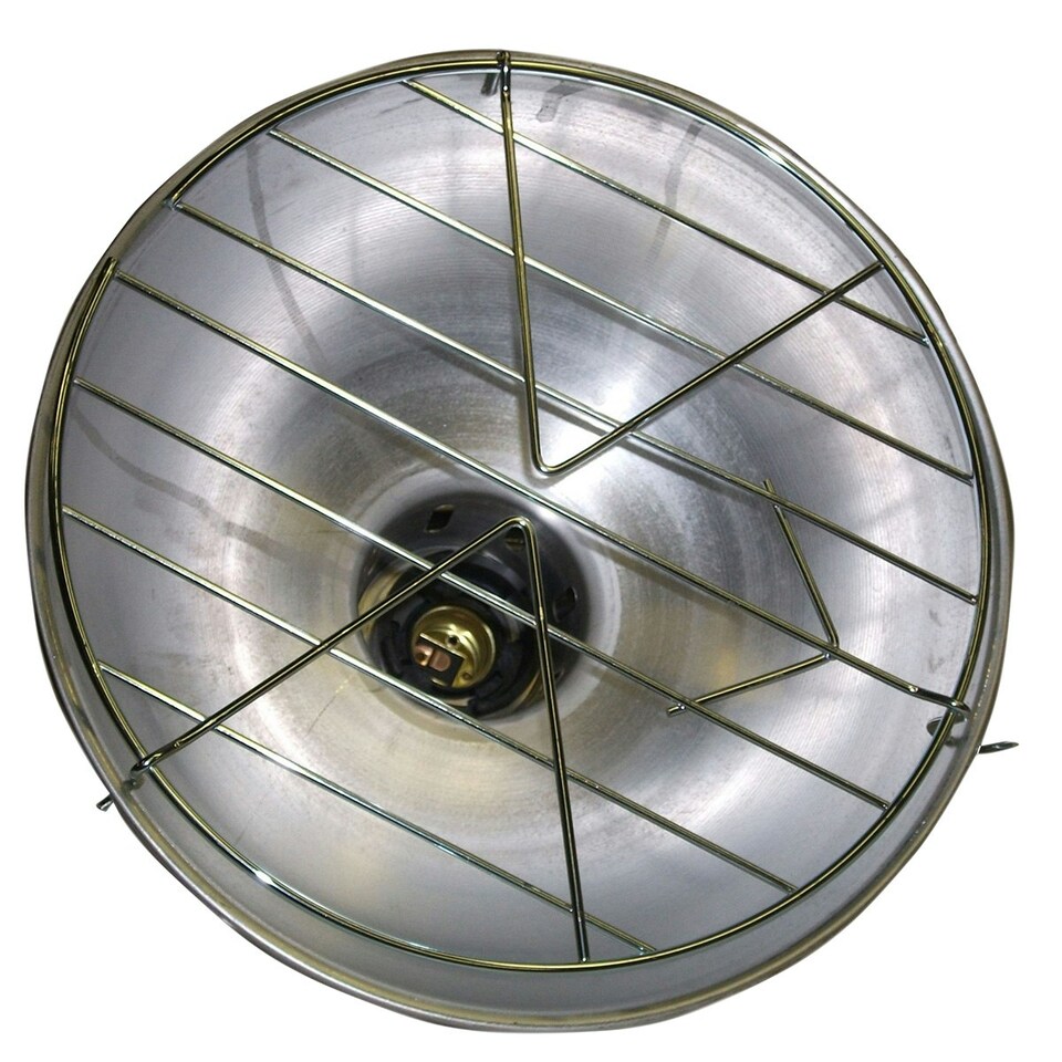 Turnock Heat Lamp With Standard Fitting - Silver - One Size