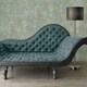image 2 of AS Creation Concrete Effect Heavyweight Vinyl Textured Wallpaper - Jade Green/Gold - 10m x 0.5m Green