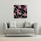 image 2 of Chain and flowers pattern (Canvas Print) 90 x 90 x 4cm