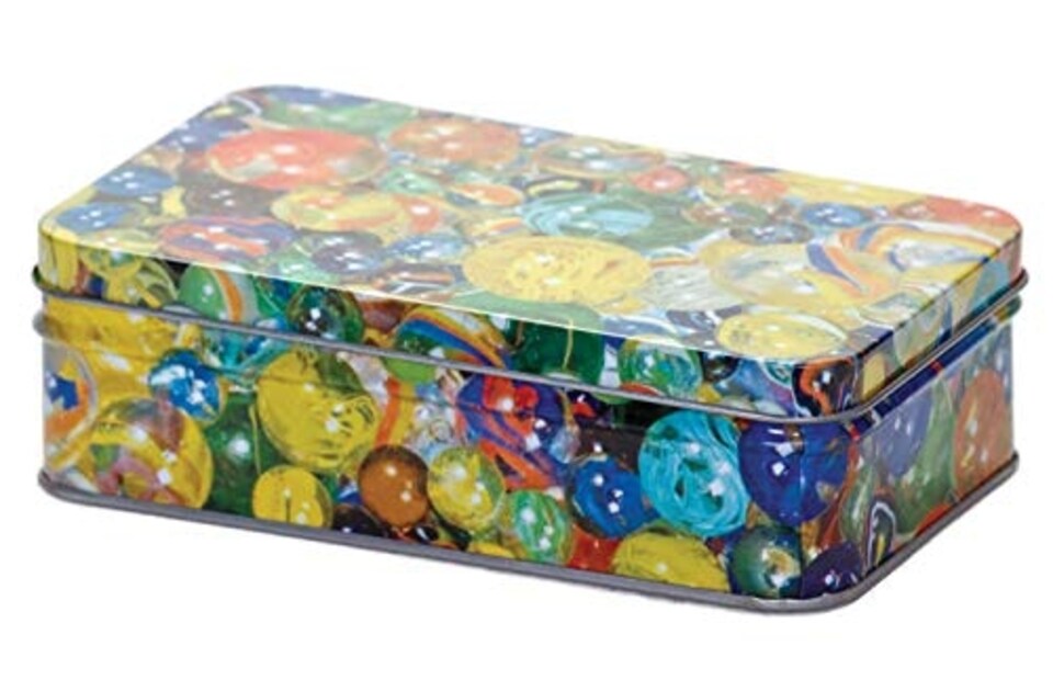image 1 of Tin Of Marbles