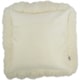 image 2 of SNUGRUGS Mongolian Sheepskin Cushion - Square - 40cm x 40cm White | Ivory | 40cmx40cm