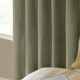 image 3 of Furn The Ultimate Blackout Textured Woven Eyelet Curtain Pair | Green | Sage | 1