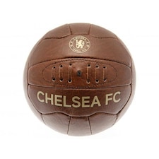 Chelsea FC Retro Football - Brown/Gold - 5