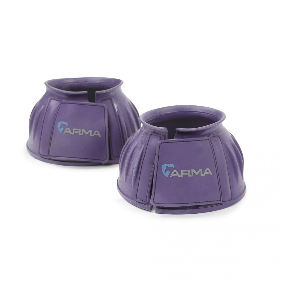 image 1 of ARMA Touch Close Horse Overreach Boots - Purple - Full