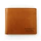 image 3 of Personalised Message Tan Leather Wallet Brown