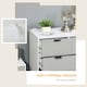 image 6 of HOMCOM Modern Chest of 4 Drawers Sideboard Dresser for Bedroom Living Room