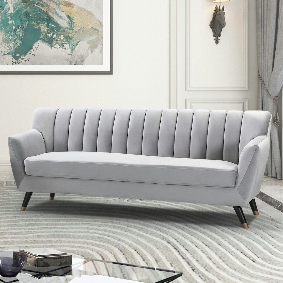 image 1 of Morgan 3 Seat Sofa Grey