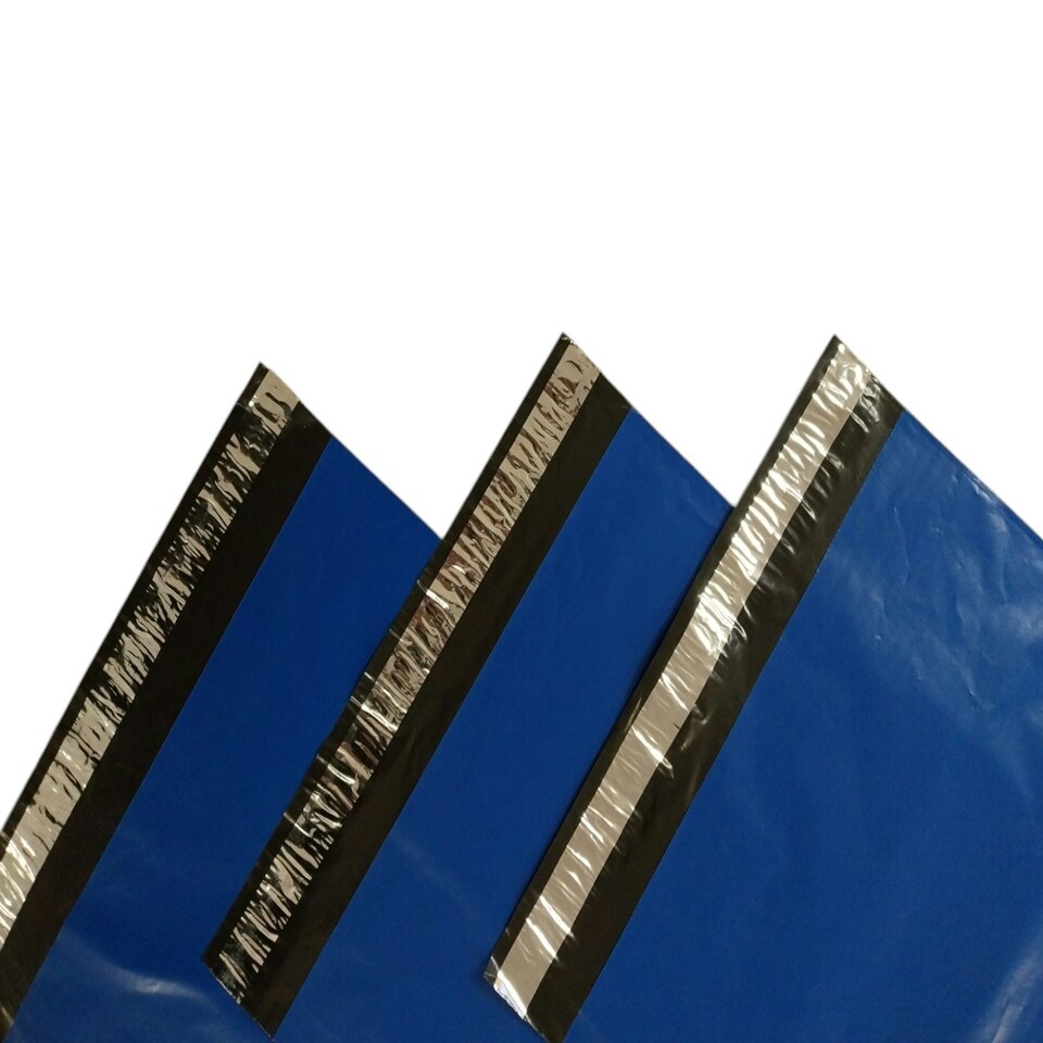 image 1 of Pack of 50 Blue Mailer Poly Bag 304 x 406mm