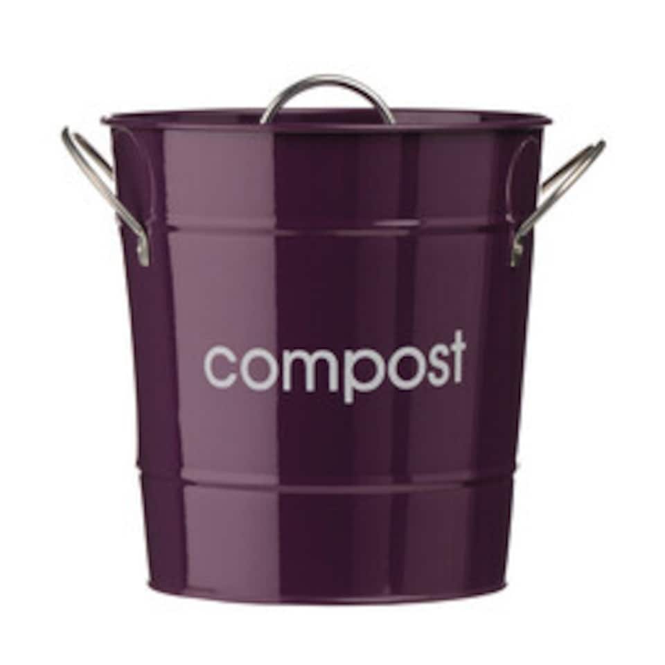 image 1 of Purple Compost Bin