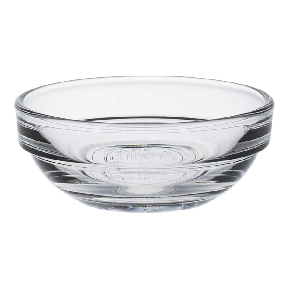 image 1 of Duralex Lys Stacking Glass Cooking / Ingredients / Food Bowl - 6cm Clear