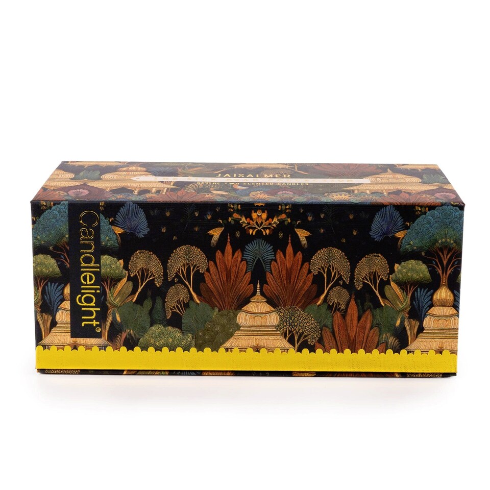 image 1 of The Silk Road Collection Jaisalmer Candle Duo Gift Set