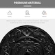 image 6 of Outsunny 9kg Half Round Parasol Base Heavy Duty Weighted Umbrella Holder Stand