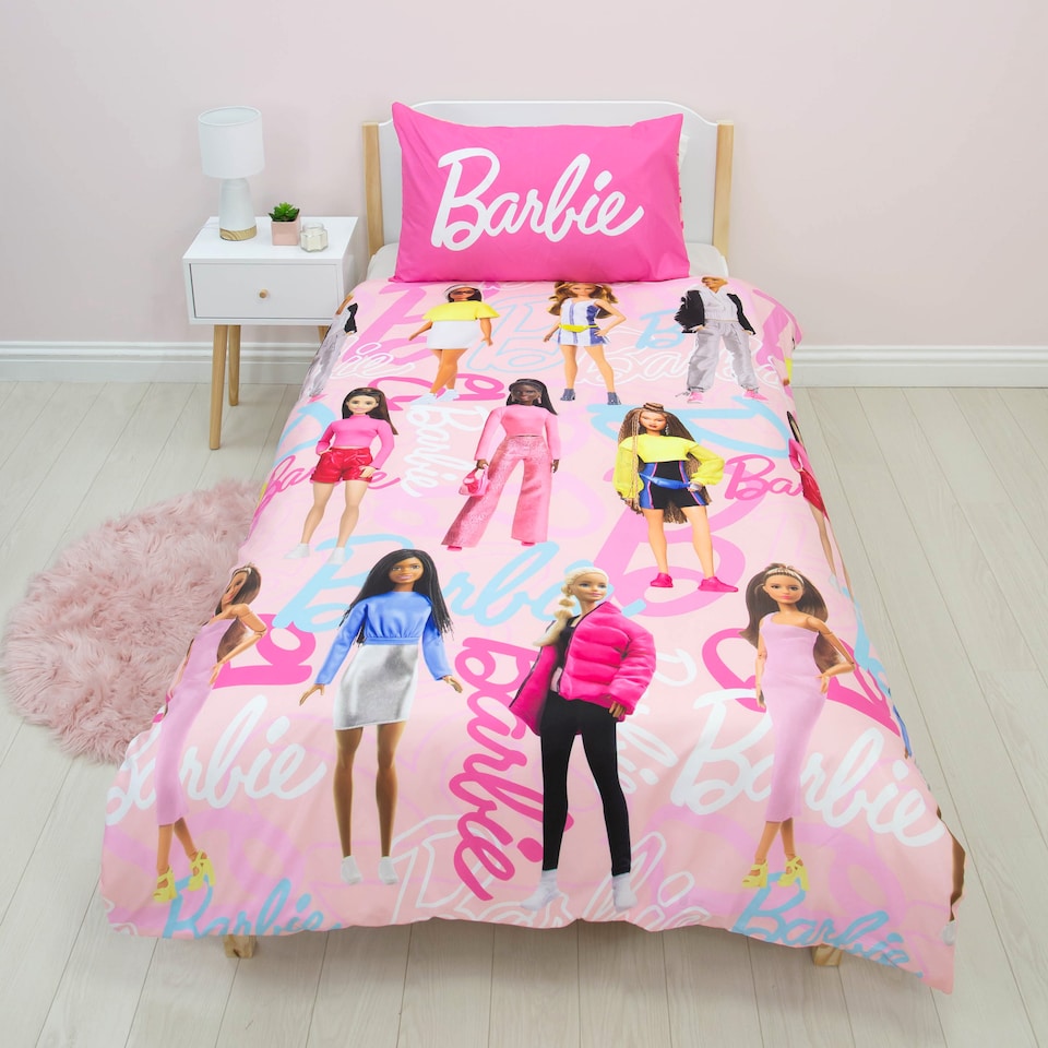 image 1 of Barbie Unboxed Single Duvet Cover