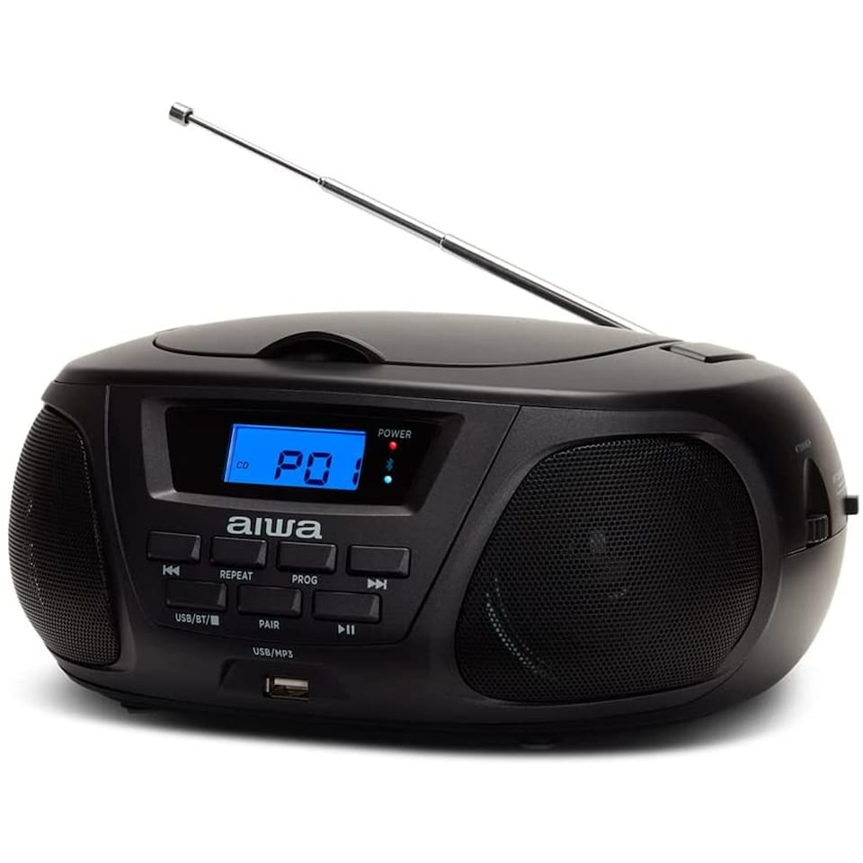image 1 of Aiwa BBTU-300 Radio  in Black