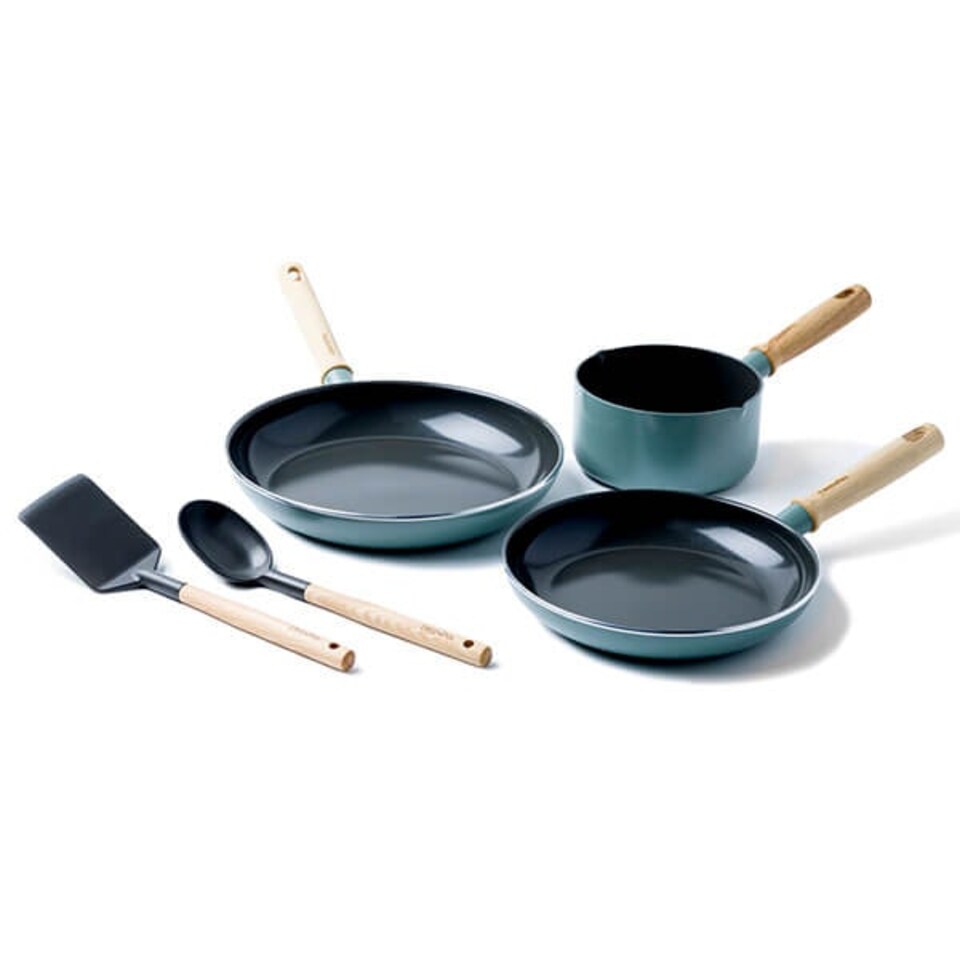 image 1 of GreenPan Mayflower 5 Piece Cookware Set