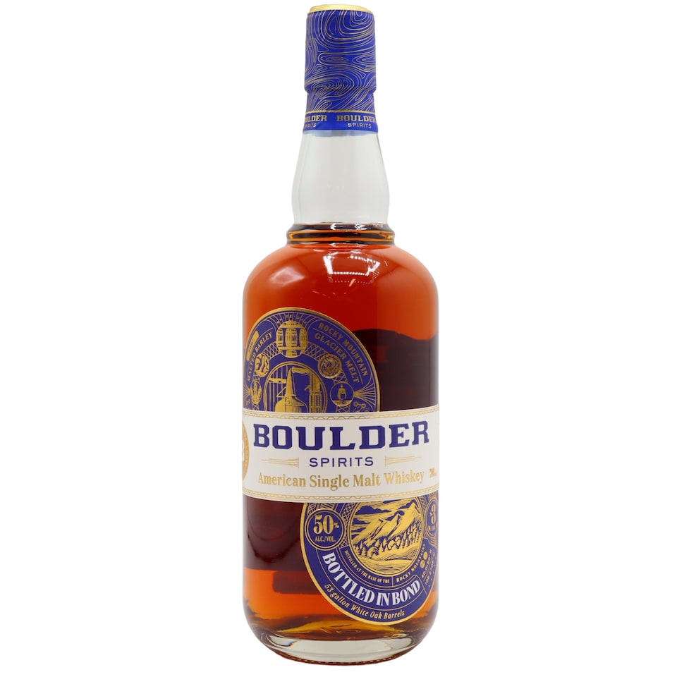 image 1 of Boulder - Bottled In Bond - Colorado Single Malt  4 year old Whiskey