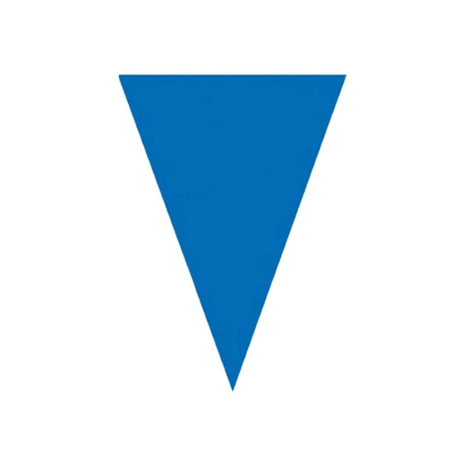 image 1 of Amscan Paper Pennant Banner - Blue - One Size
