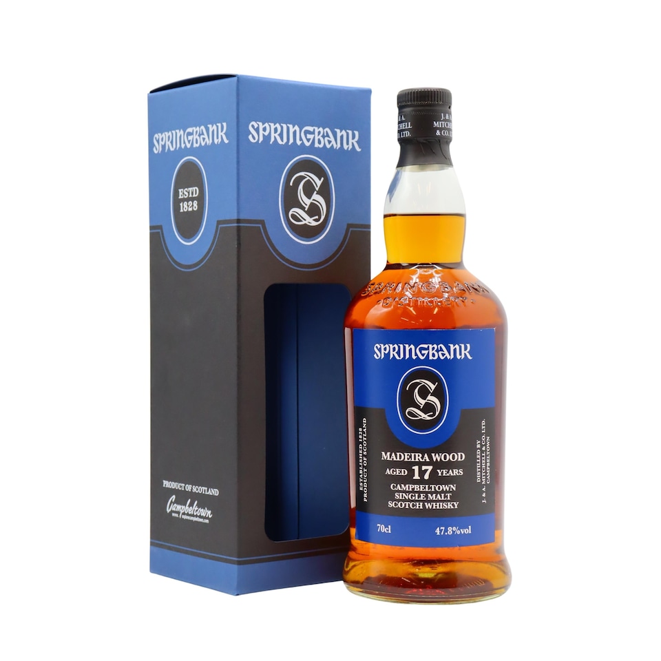 Springbank Madeira Wood Campbeltown Single Malt Scotch 17 year old Whisky