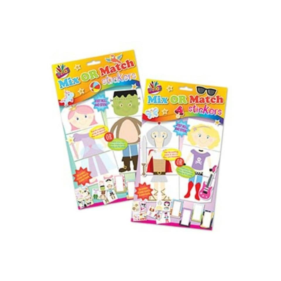 image 1 of Mix or Match Stickers Assorted Deisgn in Hanging Pack